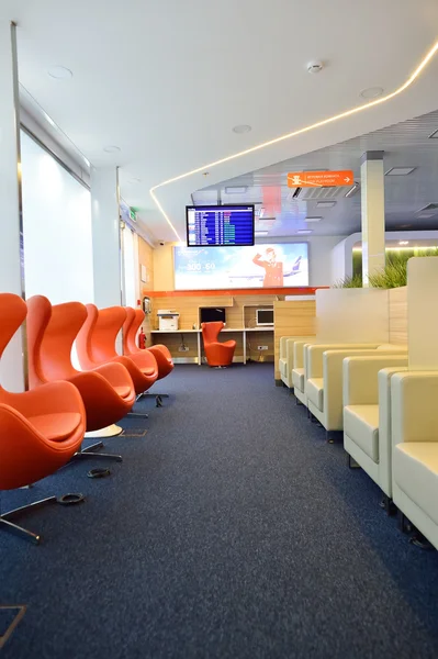 Aeroflot lounge interior — Stock Photo, Image