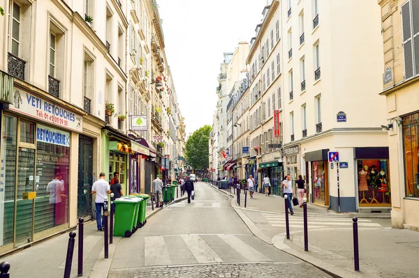 Straten in Parijs, Frankrijk — Stockfoto