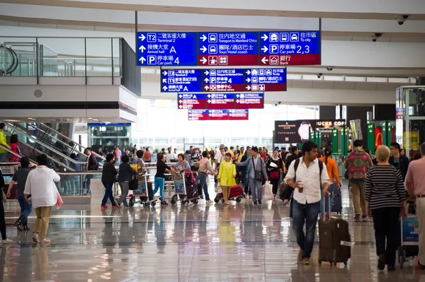Internationaler Flughafen Hongkong — Stockfoto