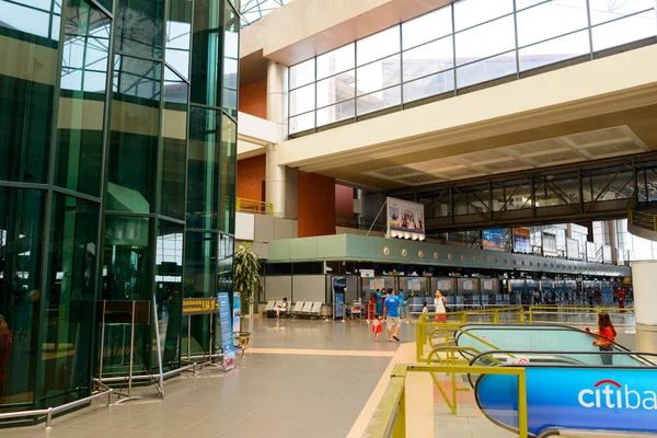 Interno dell'Aeroporto Internazionale Noi Bai — Foto Stock