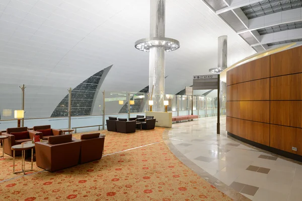 Emirates business class lounge interior — Stock Photo, Image