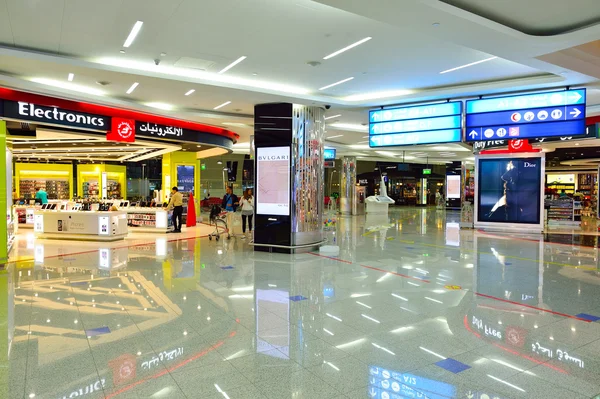 Interior of Dubai Duty Free — стокове фото