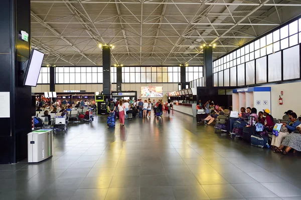 Fiumicino Airport interior — Stock Fotó