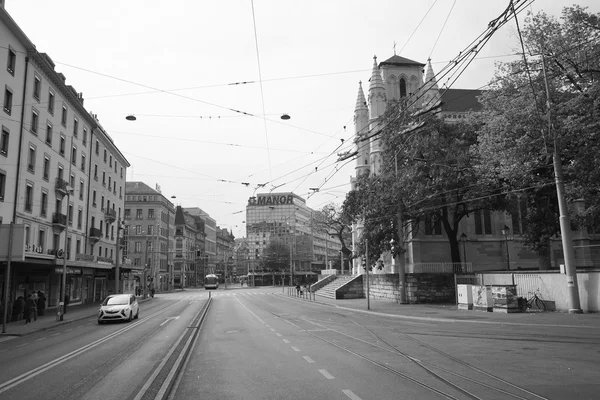 Genebra centro da cidade — Fotografia de Stock