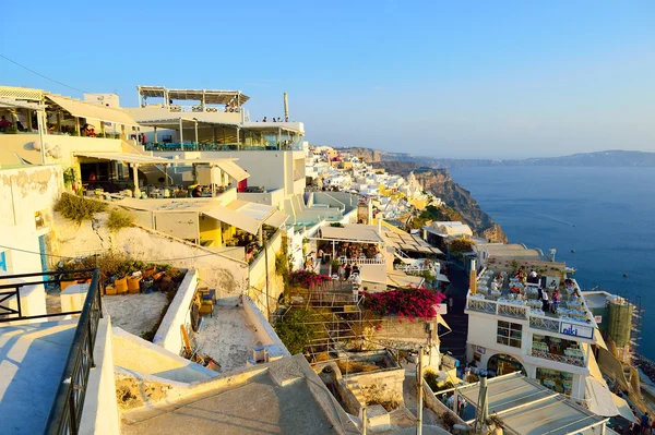 Santorini arquitectura isla — Foto de Stock