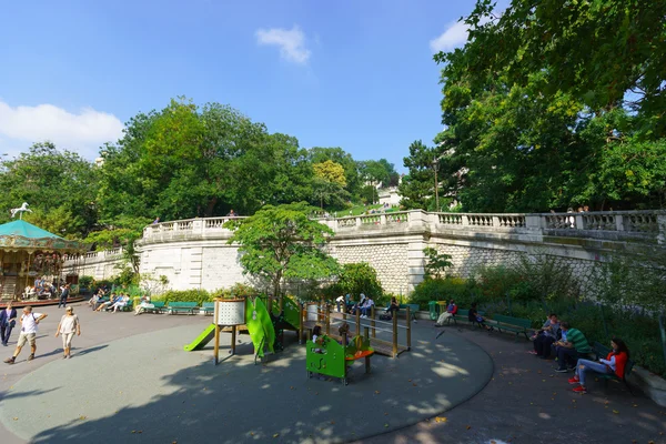 Vista sul parco di Parigi — Foto Stock