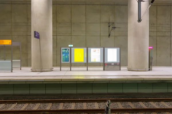 Interieur van de treinstation — Stockfoto