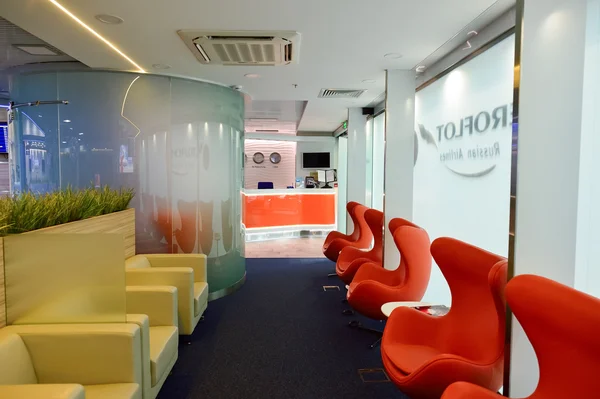 Aeroflot salon intérieur — Photo