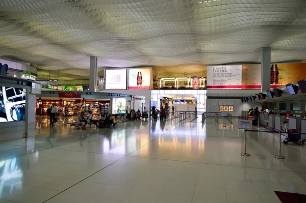Международный аэропорт Гонконга — стоковое фото
