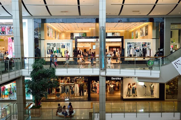 Bangkok alışveriş merkezi iç