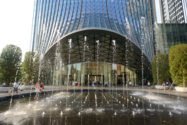 Fontein in het centrum van Shenzhen — Stockfoto