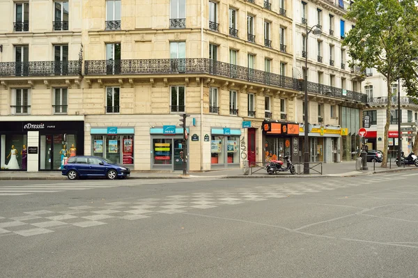 Straßen von Paris, Frankreich — Stockfoto