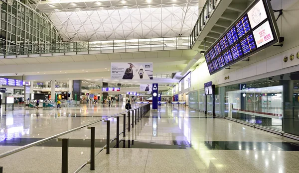 Hong kong nemzetközi repülőtér belső — Stock Fotó