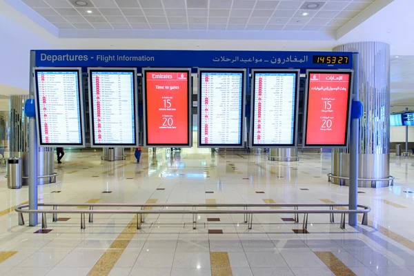 Internationaler Flughafen Dubai — Stockfoto