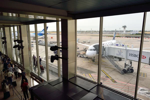 View from terminal of Orly Airport — Stock Photo, Image