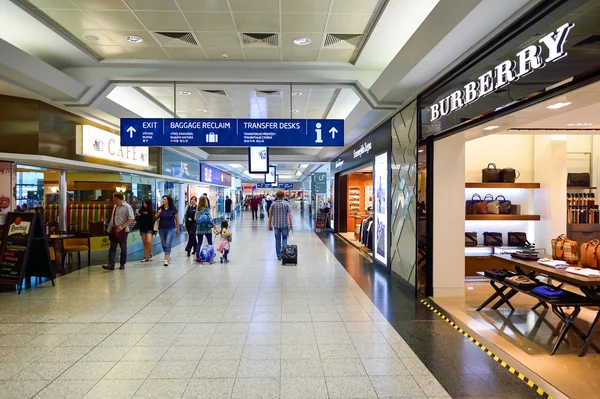 Aeroporto de Praga interior — Fotografia de Stock