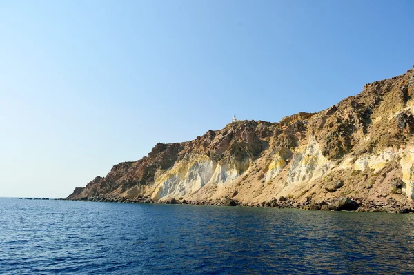 Kijk op Santorini eiland — Stockfoto