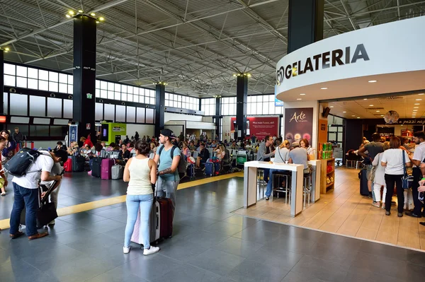 Leonardo da Vinci International Airport — Stock Photo, Image