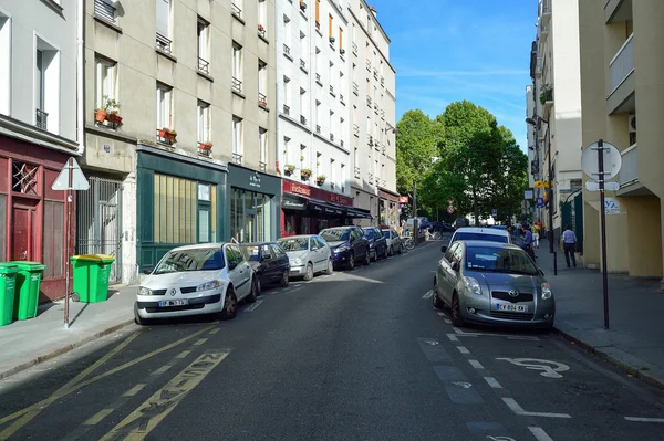 Straten in Parijs, Frankrijk — Stockfoto