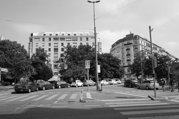 Geneva city  downtown — Stok fotoğraf