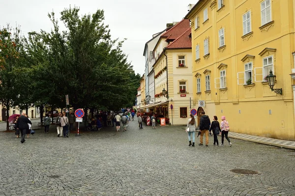 Sokaklar Prag, Çek Cumhuriyeti — Stok fotoğraf