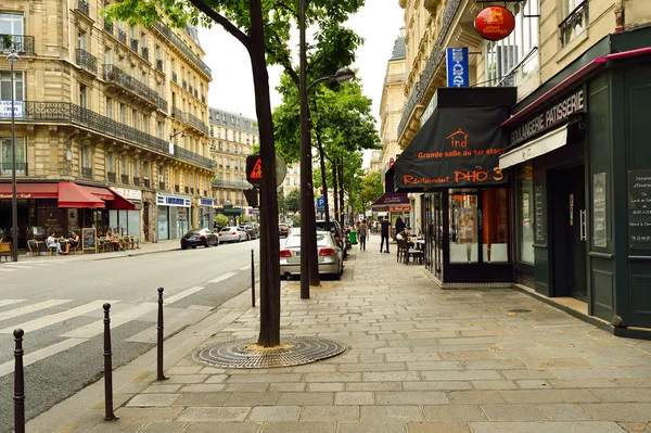 Straßen von Paris, Frankreich — Stockfoto