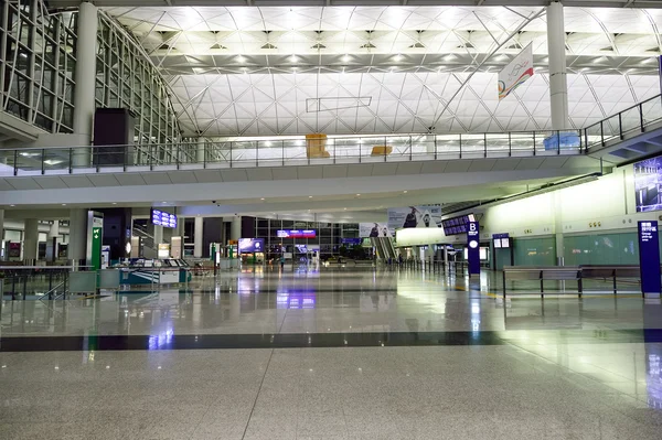 Aeropuerto Internacional de Hong Kong interior — Foto de Stock