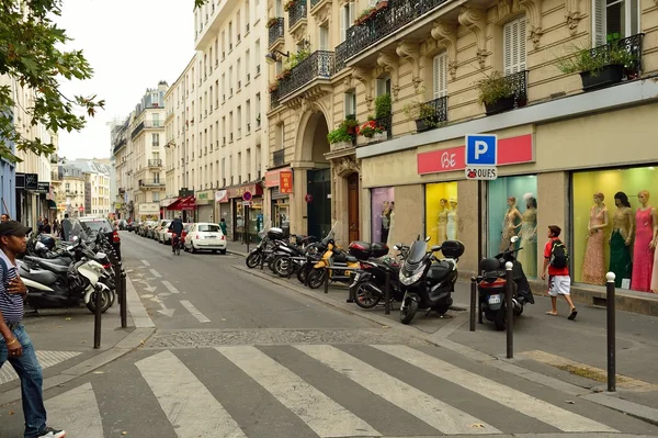 Straßen von Paris, Frankreich — Stockfoto