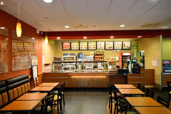 Subway fast food restaurant