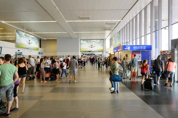 Airport of Prague interior — Stock Photo, Image