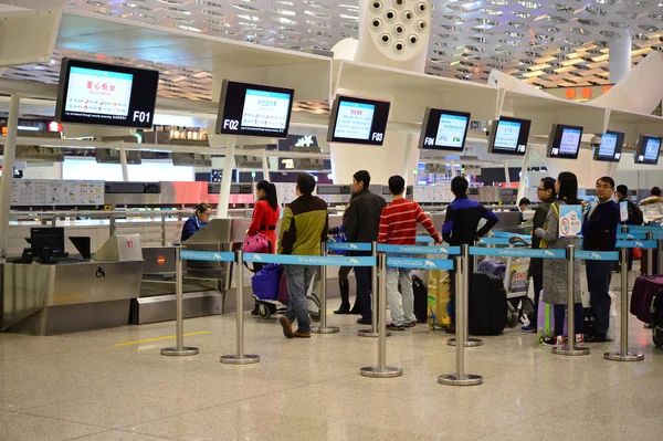 Aeroporto internazionale di Shenzhen Bao'an — Foto Stock