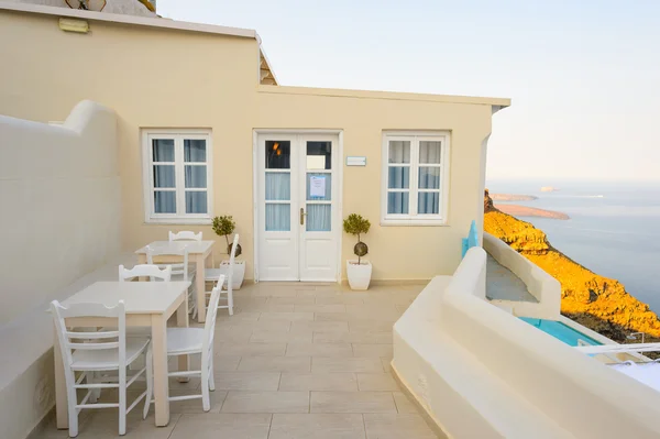 Роскошный отель в Греции — стоковое фото