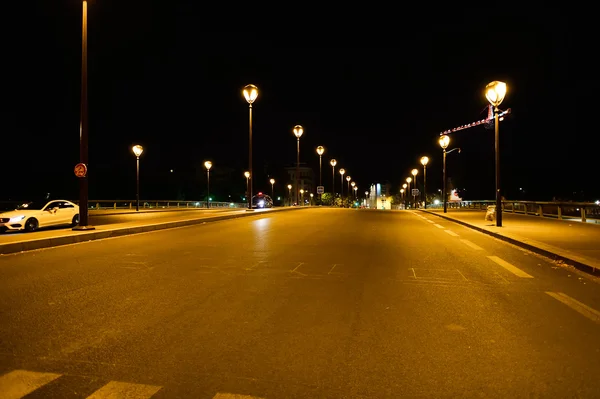 Paris streets at night. — Stock Photo, Image