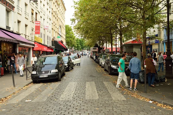 Ulicach Paryża, Francja — Zdjęcie stockowe