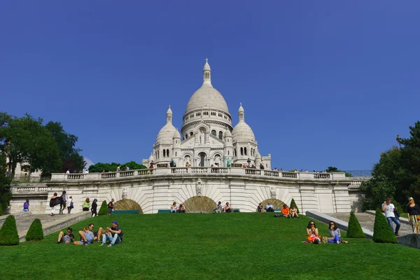 パリのサクレ・クールの見解 — ストック写真