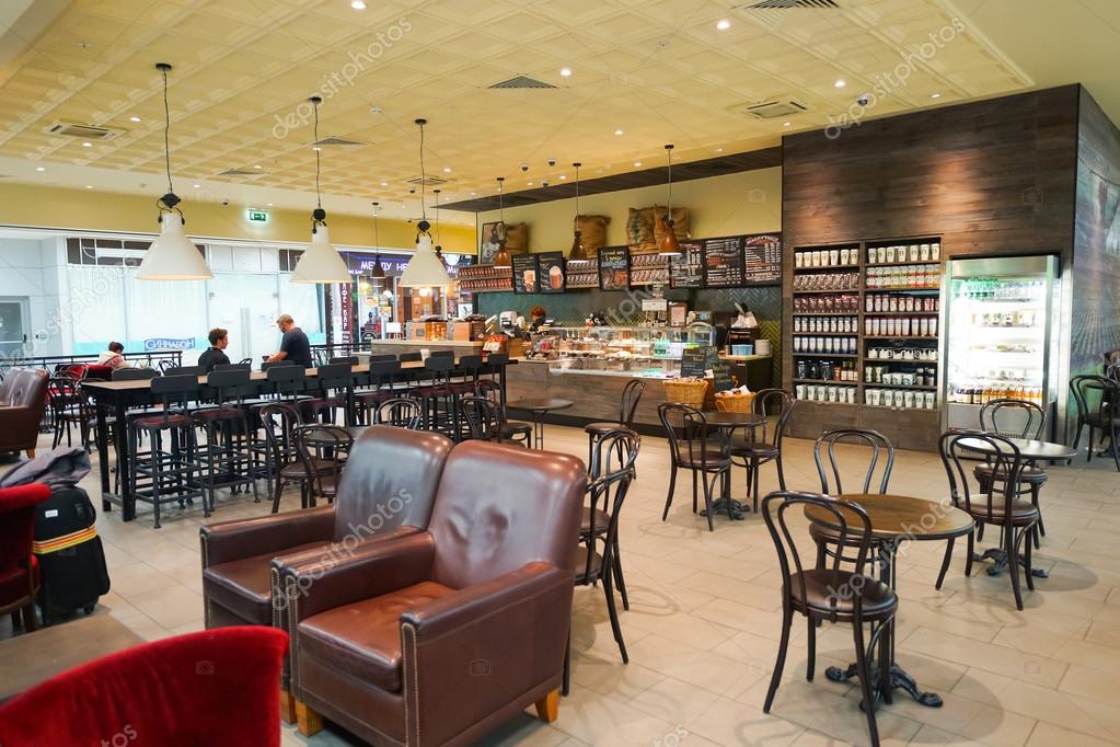 Starbucks Cafe Interieur Redaktionelles Stockfoto