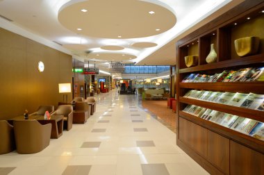 Emirlikleri iş sınıfının lounge iç