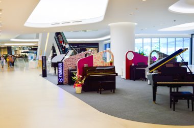 Bangkok alışveriş merkezi iç