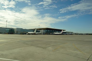 Pulkovo Havalimanı Modern jet uçak