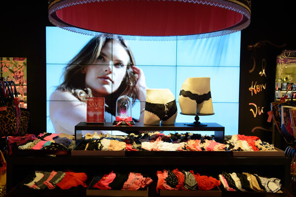 Victoria's Secret store interior details