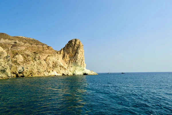 Kijk op Santorini eiland — Stockfoto