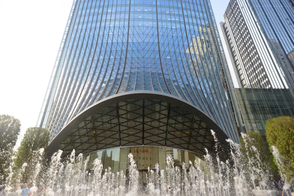 Fuente en el centro de ShenZhen — Foto de Stock