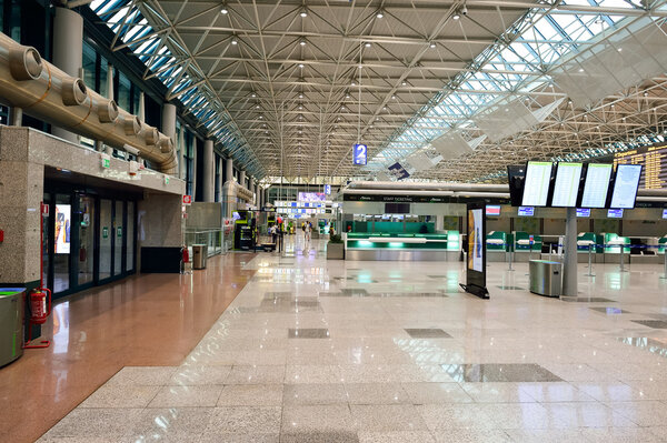 Интерьер аэропорта Фьюмичино
