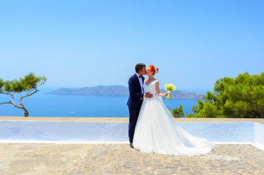 Gelin ve Damat Düğün kutlamak