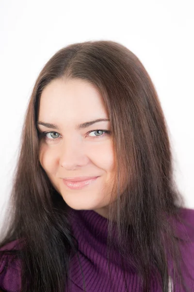 Retrato de una chica sonriente —  Fotos de Stock