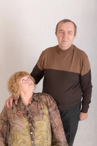 Elderly married couple — Stock Photo, Image