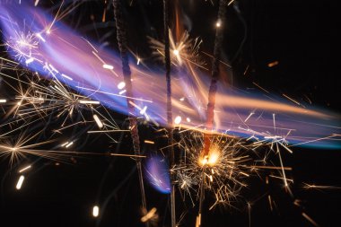 Yangın soyutlama portre