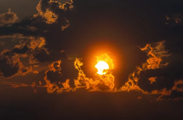 劇的な夕方の空 — ストック写真