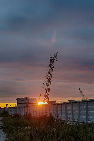 Lugar de construcción — Foto de Stock