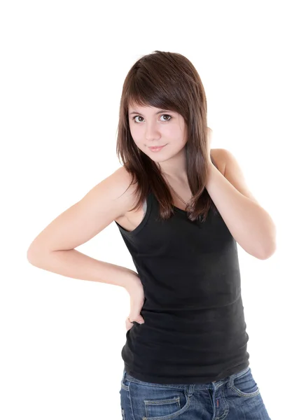 Portrait teen girl — Stock Photo, Image